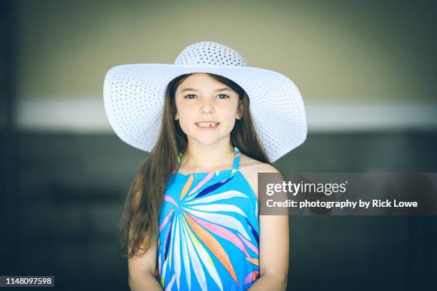 little girl derby day - derby day stock pictures, royalty-free photos & images