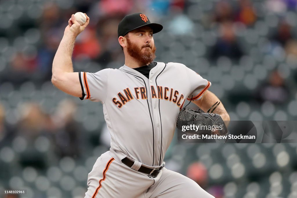 San Francisco Giants v Colorado Rockies