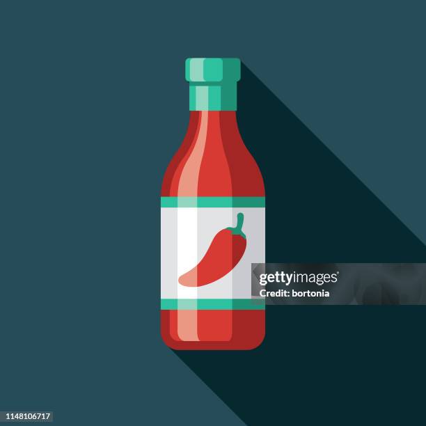 hot sauce pizza icon - salsa sauce stock illustrations