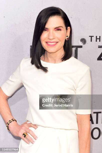 Julianna Margulies arrives at Screening Of National Geographic's 'The Hot Zone' at Samuel Goldwyn Theater on May 09, 2019 in Beverly Hills,...
