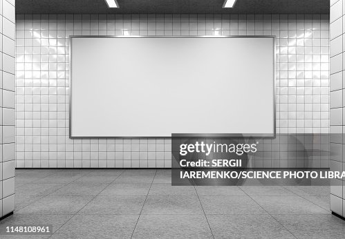 Billboard mock-up, illustration Billboard mock-up, illustration