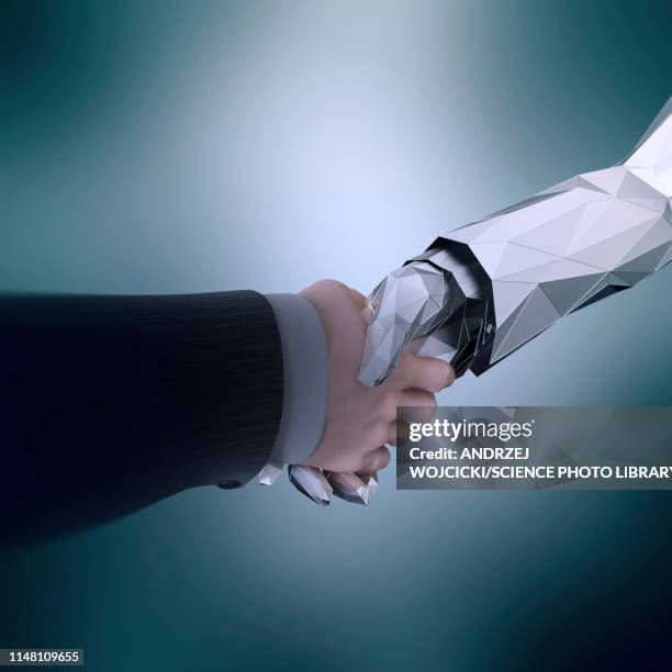 Human Machine Cooperation Human Machine Partnership Photos and Premium High Res Pictures - Getty ...