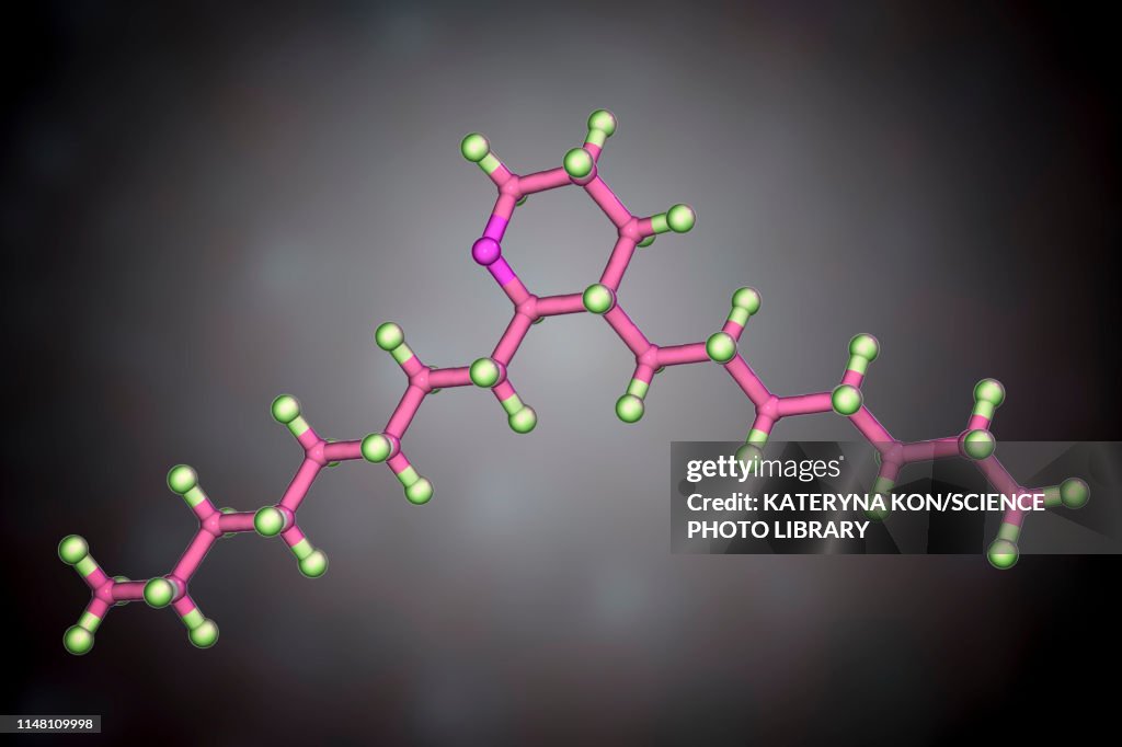 Thromboxane A2, molecular model