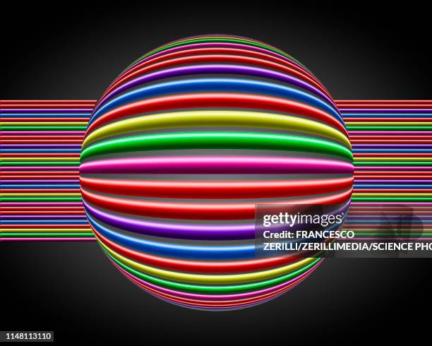 abstract globe, illustration - global business stock illustrations