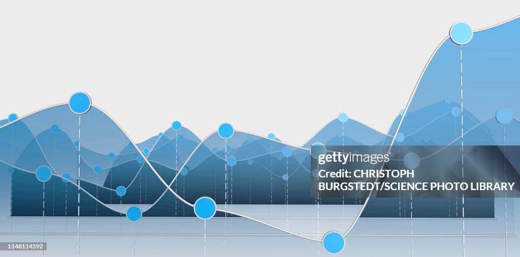 Line Graph Realistic Line Graphs Illustration High-Res Vector Graphic - Getty Images