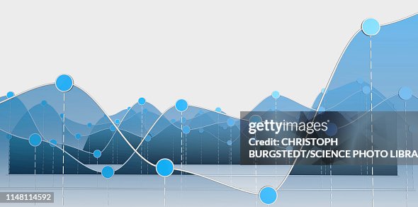 Line graphs, illustration Line graphs, illustration