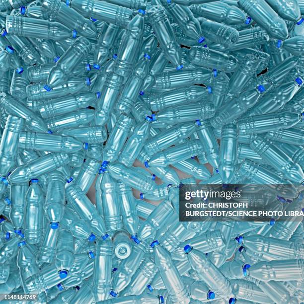 illustrations, cliparts, dessins animés et icônes de plastic bottles, illustration - bouteille-plastique