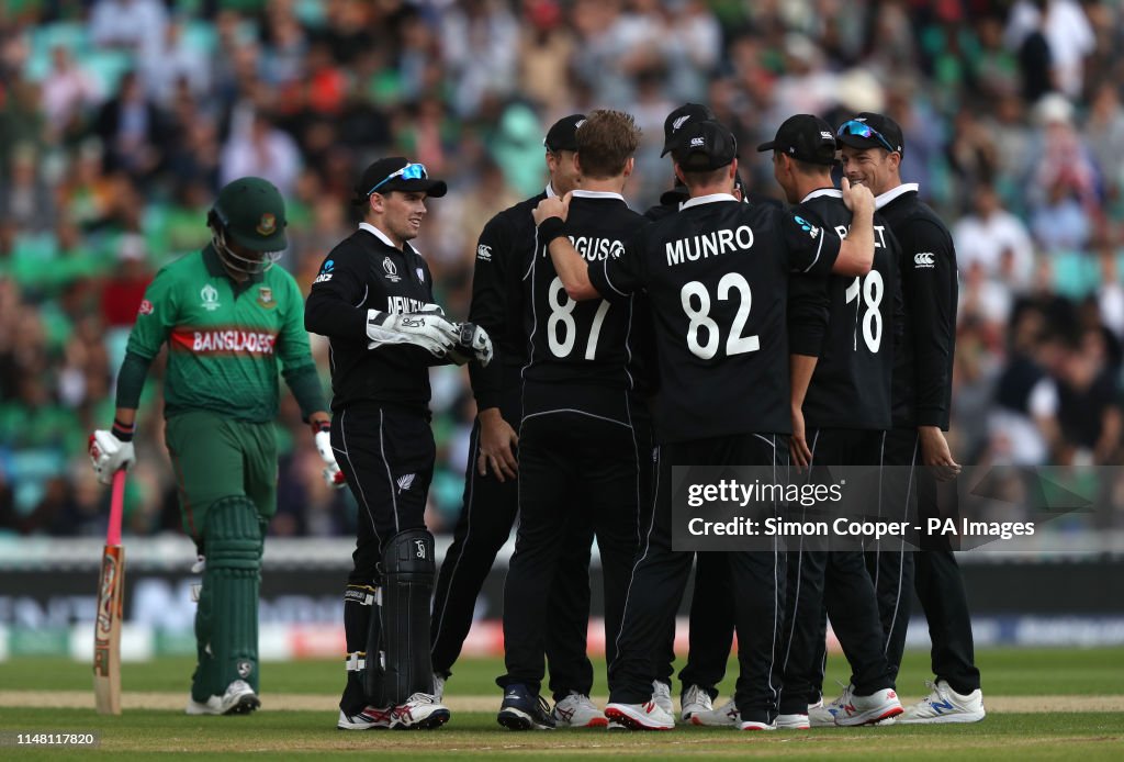 Bangladesh v New Zealand - ICC Cricket World Cup - Group Stage - The Oval
