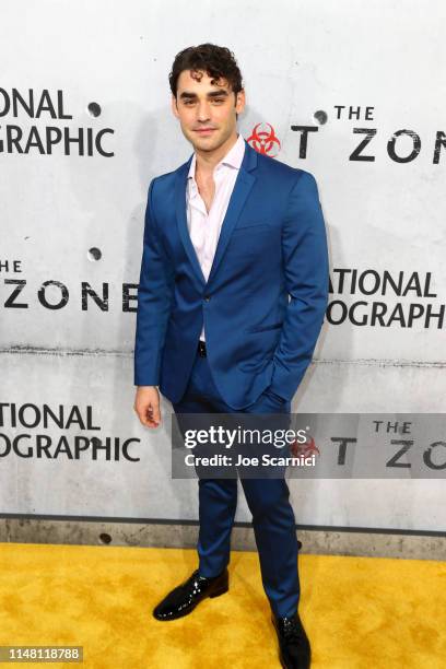 Alex Rich attends the L.A. Premiere of National Geographic’s 3-Night Limited Series “The Hot Zone”, which premieres Monday, May 27, 9/8c, at Samuel...