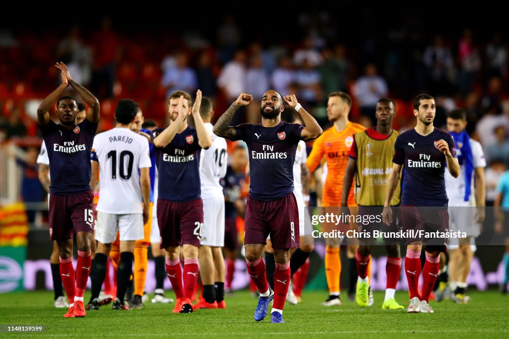 Valencia v Arsenal - UEFA Europa League Semi Final : Second Leg