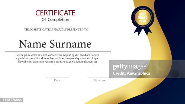 certificate card background - graduation gift stock illustrations