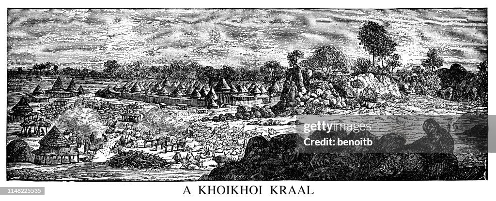 A Khoikhoi Kraal