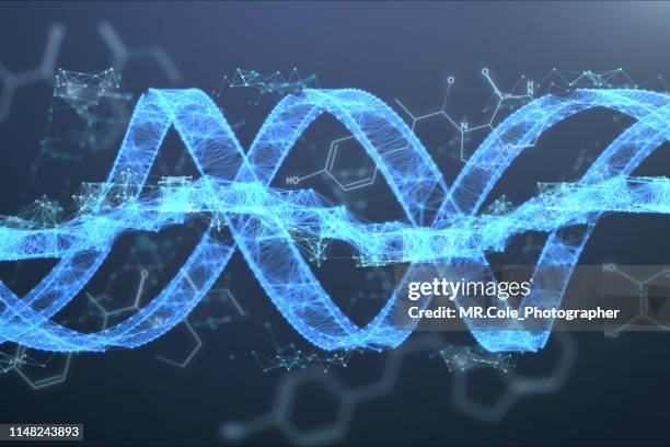 illustration dna futuristic digital background,abstract background for science and technology - new life stock pictures, royalty-free photos & images