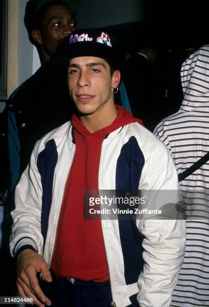 Singer Danny Wood of New Kids On The Block, circa 1989.