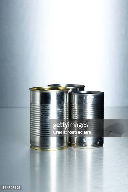 Tin Cans, Foto de stock