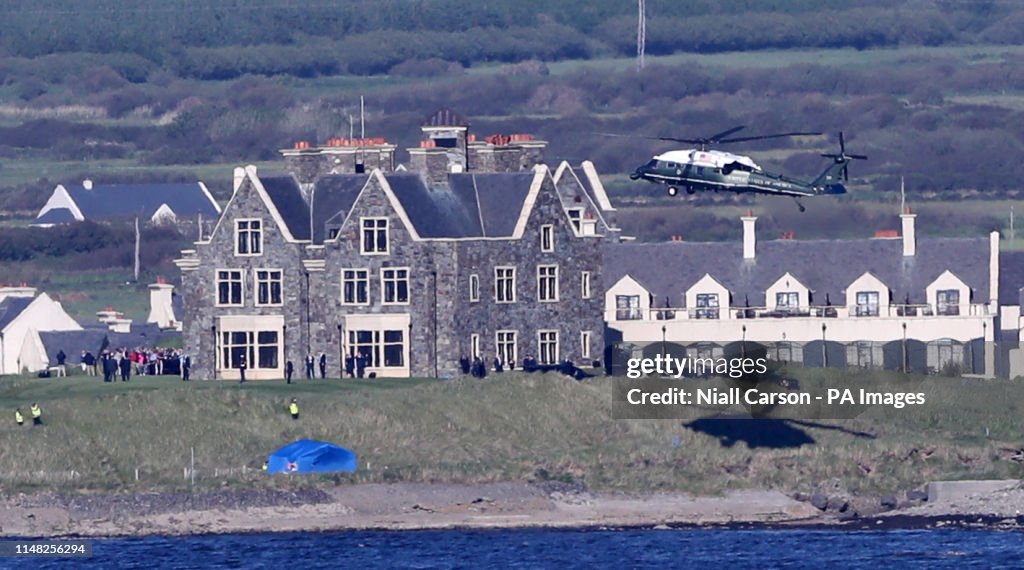 President Trump state visit to Ireland - Day One