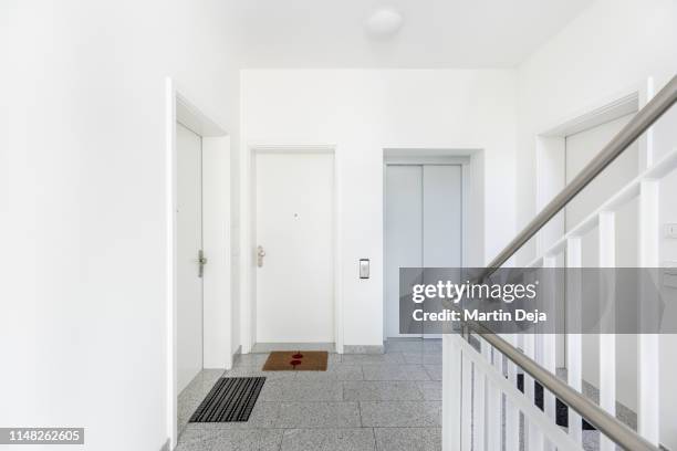 staircase hdr - apartment stock-fotos und bilder