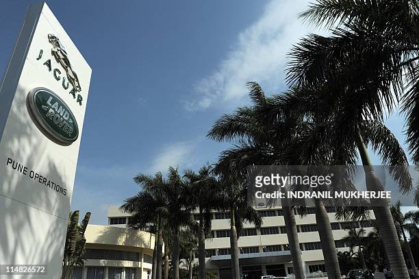 General view of the Jaguar - Land Rover manufacturing plant at Pimpri, in the western Indian state of Maharashtra, on May 27, 2011. India's top...