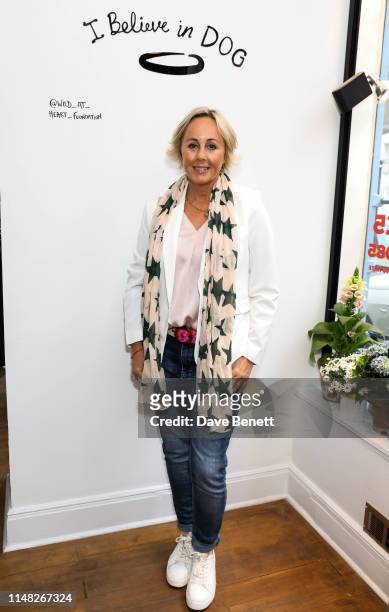 Shirlie Kemp attends the Wild At Heart Foundation's 'I Believe In Dog' pop up launch in Seven Dials on June 5, 2019 in London, England.