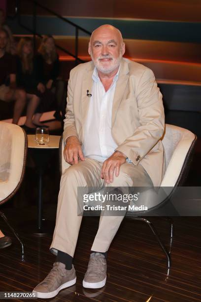 Peter Jamin during the "Markus Lanz" TV show on June 5, 2019 in Hamburg, Germany.
