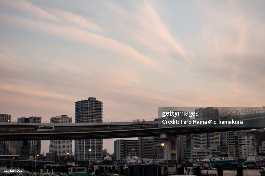 Loop bridge in Japan
