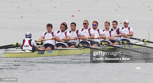 Phelan Hill, Daniel Ritchie, Tom Ransley, Gregory Searle, Mohamed Sbihi, Nathaniel Reilly-O'Donnell, Cameron Nichol, William Satch and Alex Partridge...