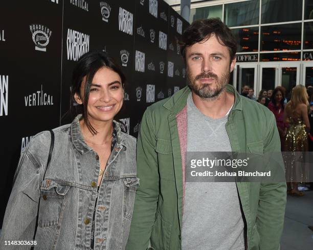Floriana Lima and Casey Affleck attend the Los Angeles Premiere of "American Woman" on June 5, 2019 in Los Angeles, California.
