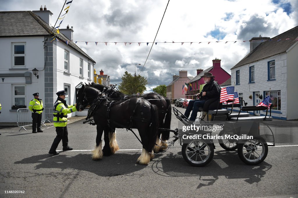 Donald Trump Doonbeg Local man Mick O'Dea is stopped at a police checkpoint with his... News ...