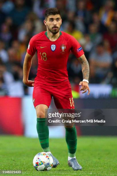 Ruben Neves of Portugal in action during the UEFA Nations League Semi-Final match between Portugal and Switzerland at Estadio do Dragao on June 5,...