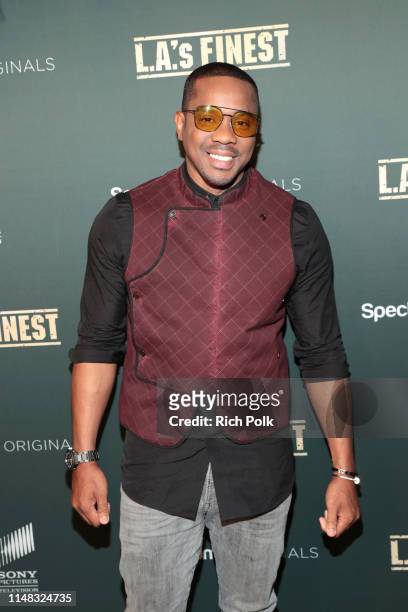 Duane Martin attends Spectrum Originals and Sony Pictures Television Premiere Party for "L.A.'s Finest" at Sunset Tower on May 10, 2019 in Los...