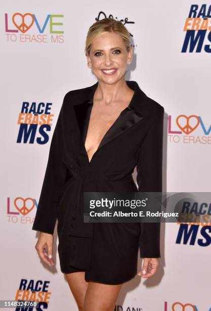 Sarah Michelle Gellar attends the 26th Annual Race to Erase MS Gala at The Beverly Hilton Hotel on May 10, 2019 in Beverly Hills, California.