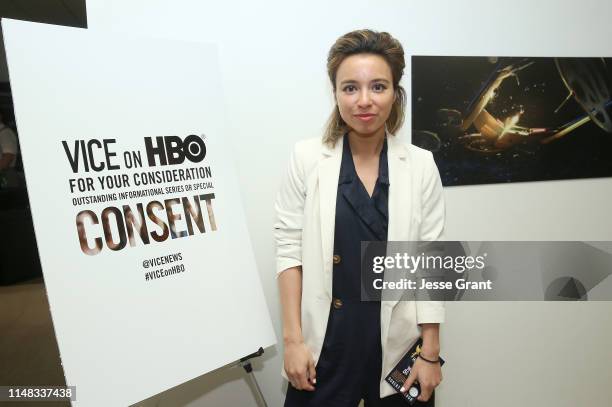 Isobel Yeung, Vice on HBO Correspondent and Producer attends the "VICE" on HBO Emmy FYC Event on May 10, 2019 in Beverly Hills, California.