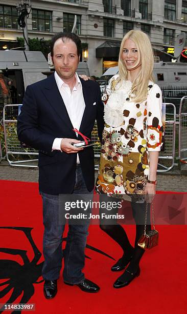 Matthew Vaughn and Claudia Schiffer