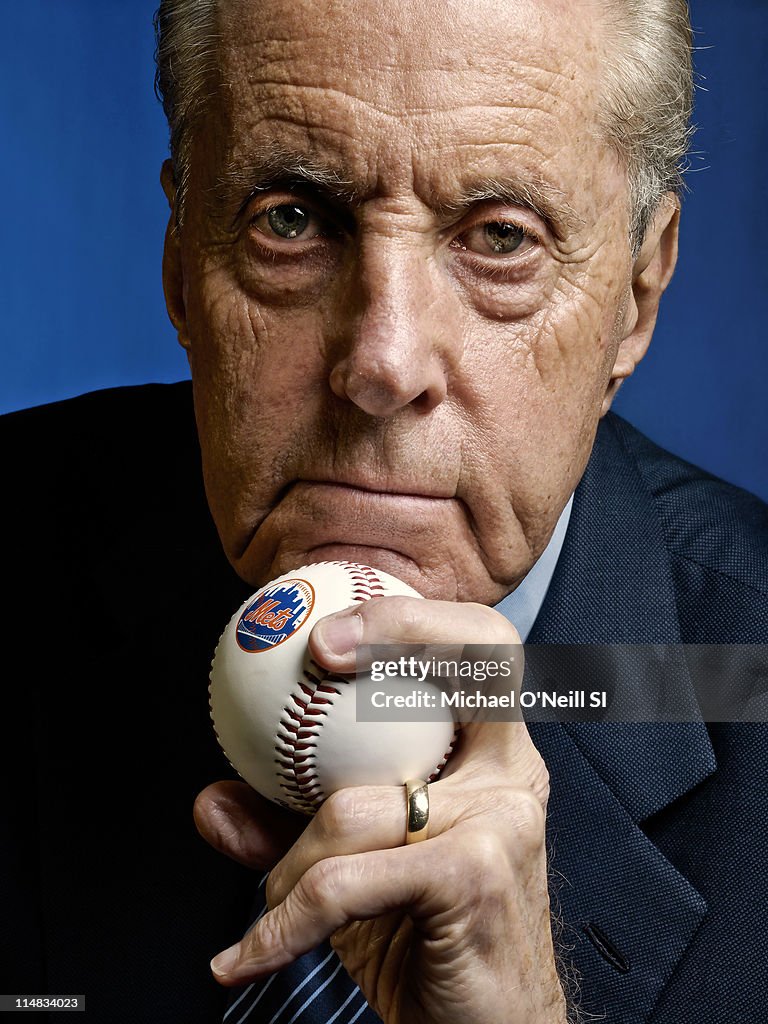 New York Mets owner Fred Wilpon is photographed for Sports… News