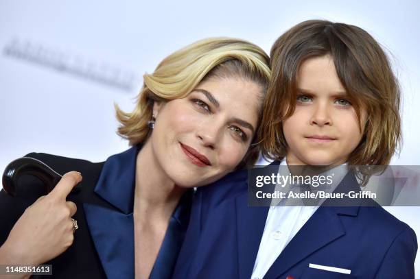 Selma Blair and Arthur Saint Bleick attend the 26th Annual Race to Erase MS Gala at The Beverly Hilton Hotel on May 10, 2019 in Beverly Hills,...
