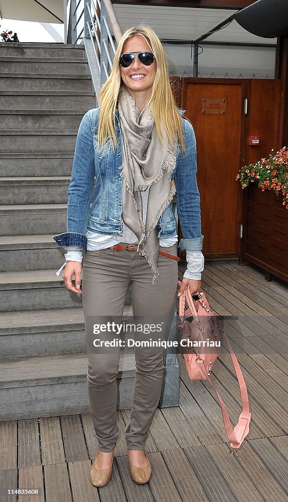 Celebrity Sightings At The French Open - May 27, 2011