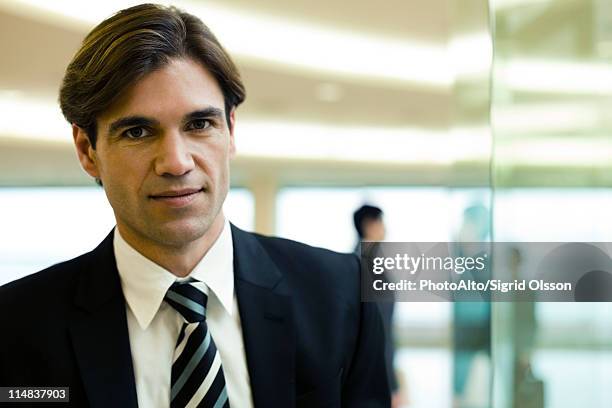 male executive, portrait - yuppie stock-fotos und bilder