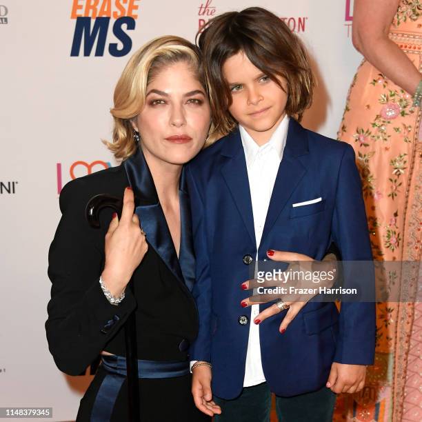 Honoree Selma Blair and Arthur Saint Bleick attend the 26th annual Race to Erase MS on May 10, 2019 in Beverly Hills, California.