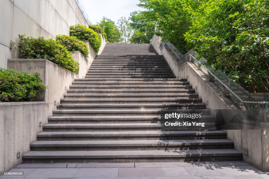Stairs in a park