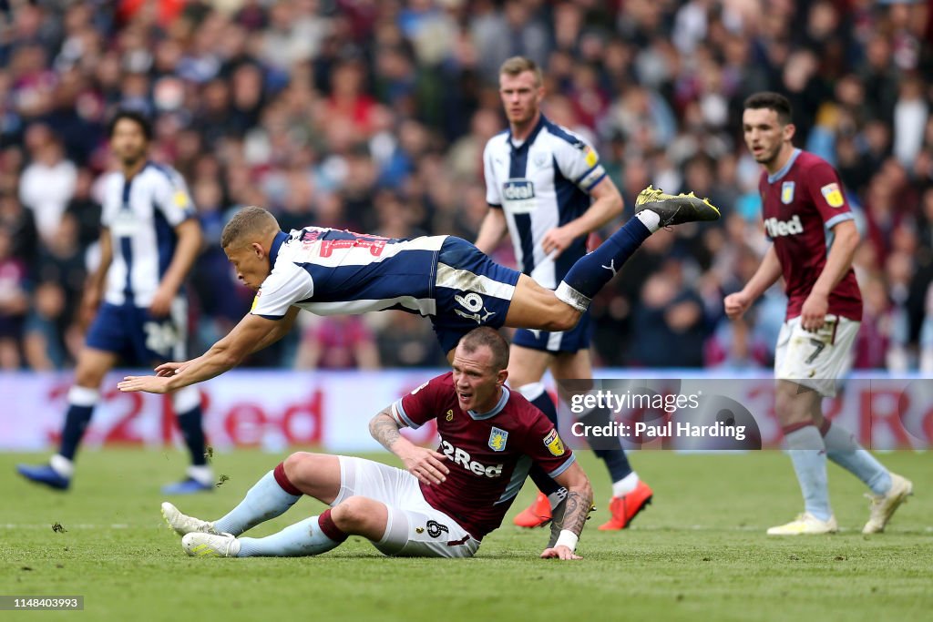 Aston Villa v West Bromwich Albion - Sky Bet Championship Play-off Semi Final: First Leg