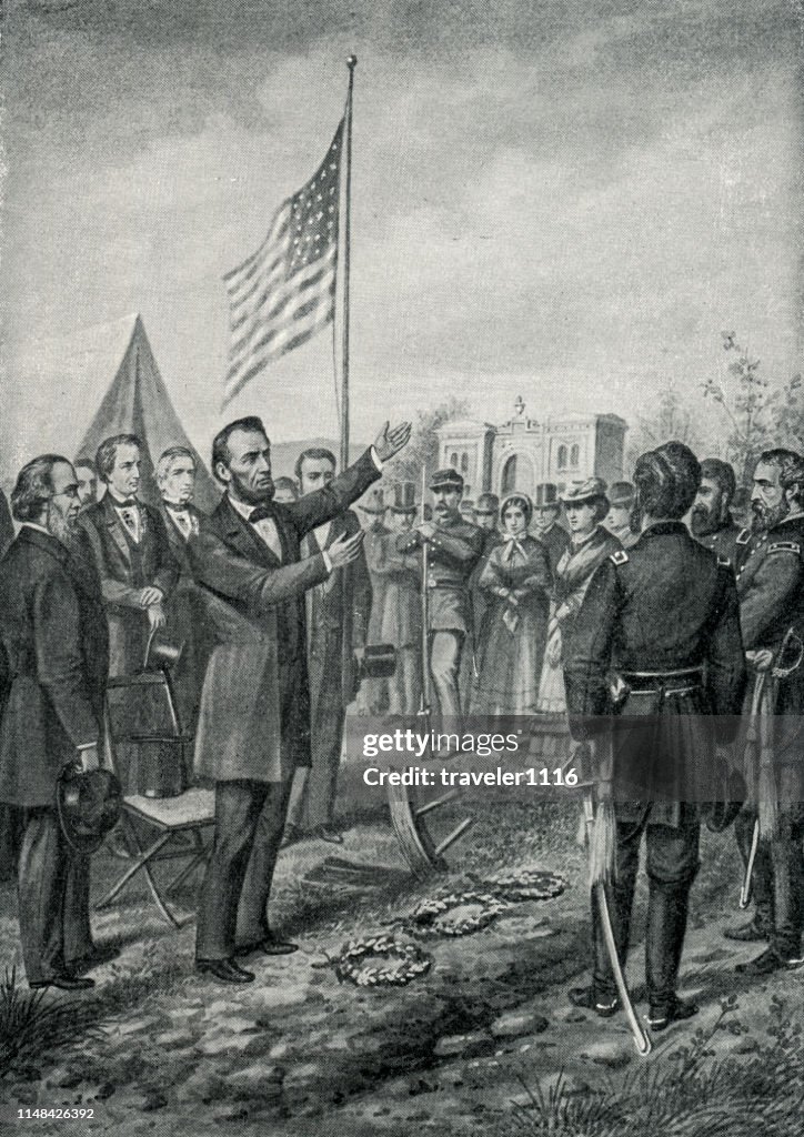 Lincoln At Gettysburg