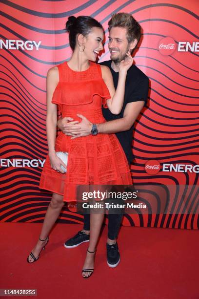 Joern Schloenvoigt Hanna Weig attend the Coca Cola Energy Release Party at GAGA Club on June 6, 2019 in Hamburg, Germany.