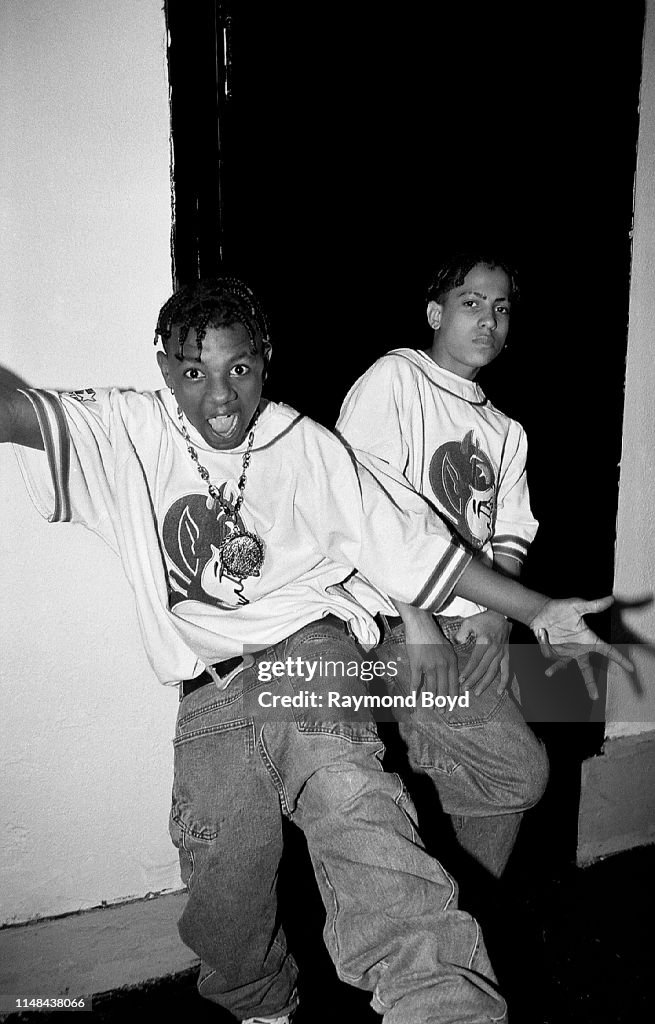 Mac Daddy Rapper Rappers Mac Daddy and Daddy Mac from Kris Kross poses for photos ...