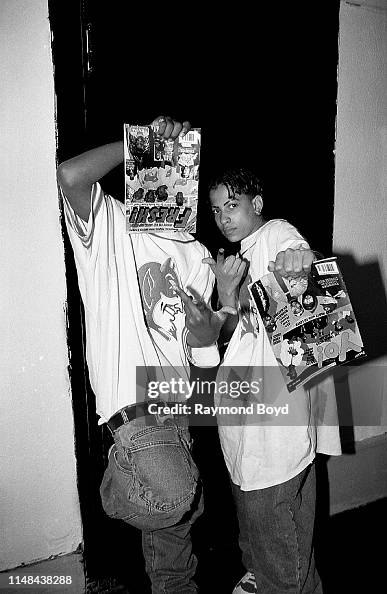 Mac Daddy Rapper Rappers Mac Daddy and Daddy Mac from Kris Kross poses for photos ...