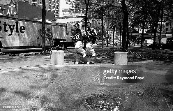 Mac Daddy Rapper Rappers Daddy Mac and Mac Daddy from Kris Kross poses for photos ...