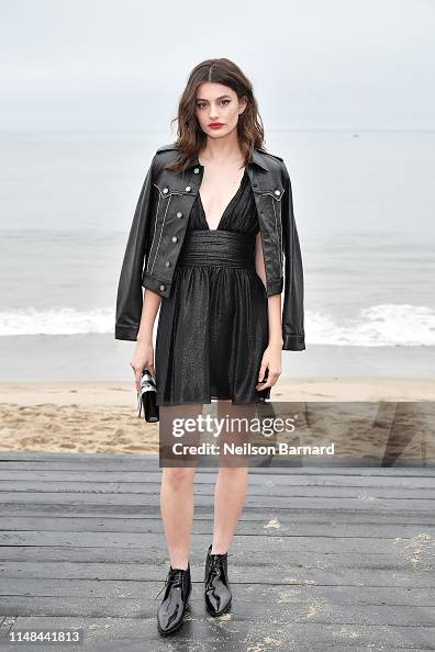 Diana Silvers attends the Saint Laurent Mens Spring Summer 20 Show on