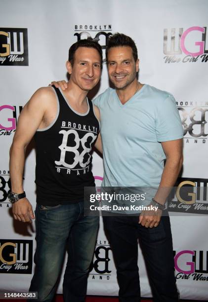 Actor William DeMeo and actor Craig DiFrancia arrive at the Brooklyn Brand Spring Line Red Carpet Event at Cabo RVC on June 6, 2019 in Rockville...