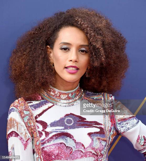 Tais Araujo attends the American Film Institute's 47th Life Achievement Award Gala Tribute To Denzel Washington at Dolby Theatre on June 6, 2019 in...