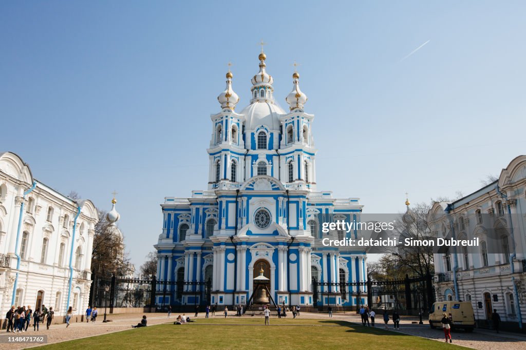 Smolny Convent in Saint-Petersburg