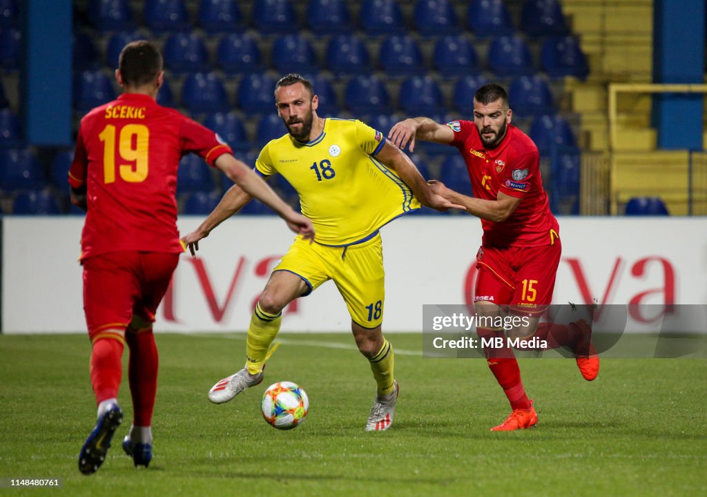 Montenegro v Kosovo - UEFA Euro 2020 Qualifier